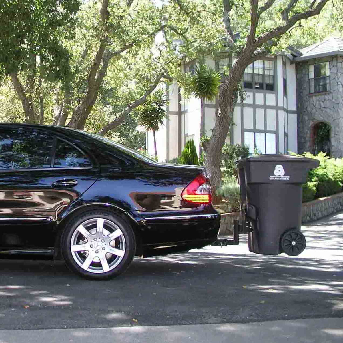 Passenger Vehicle Cansporter Trash Cart Carrier